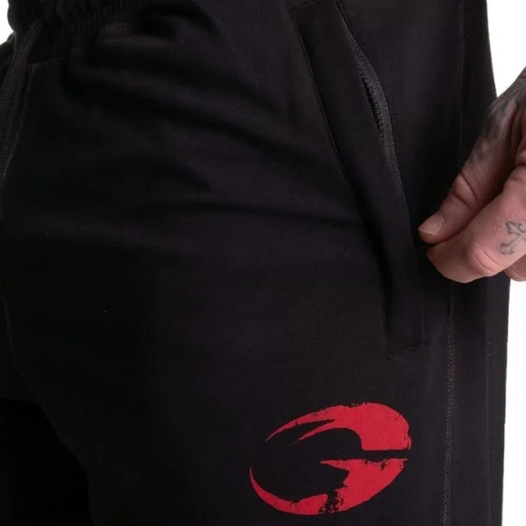 Gasp Vintage Sweatpants, Black/Red - Picture 4 of 8